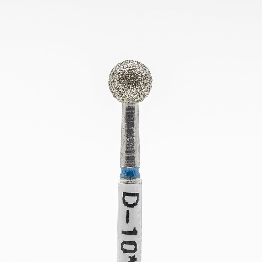 Diamond Nail Drill Bits D - 10*5.0, shape ball, head size 5.0x4.8 mm - U - tools - U - tools