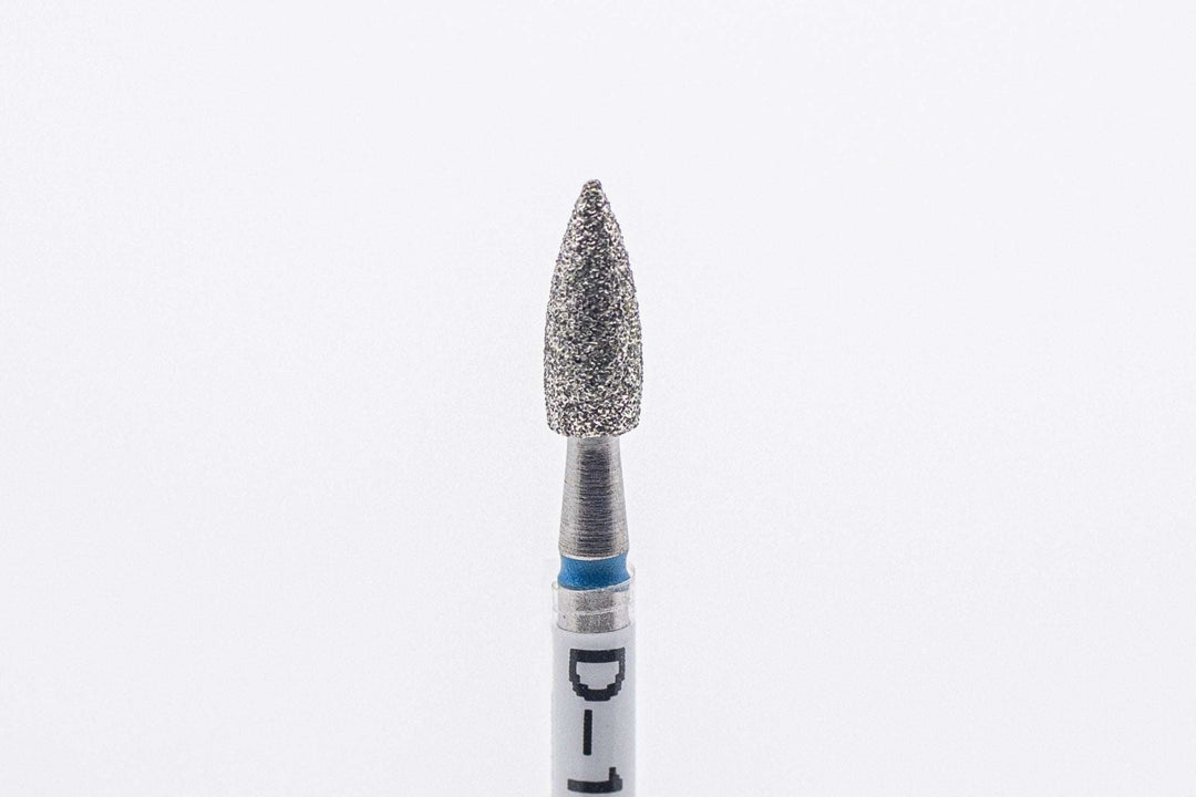 Diamond Nail Drill Bits D-108, shape bullet, head size 3.1x8mm