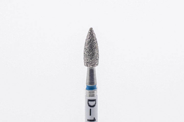 Diamond Nail Drill Bits D-108, shape bullet, head size 3.1x8mm