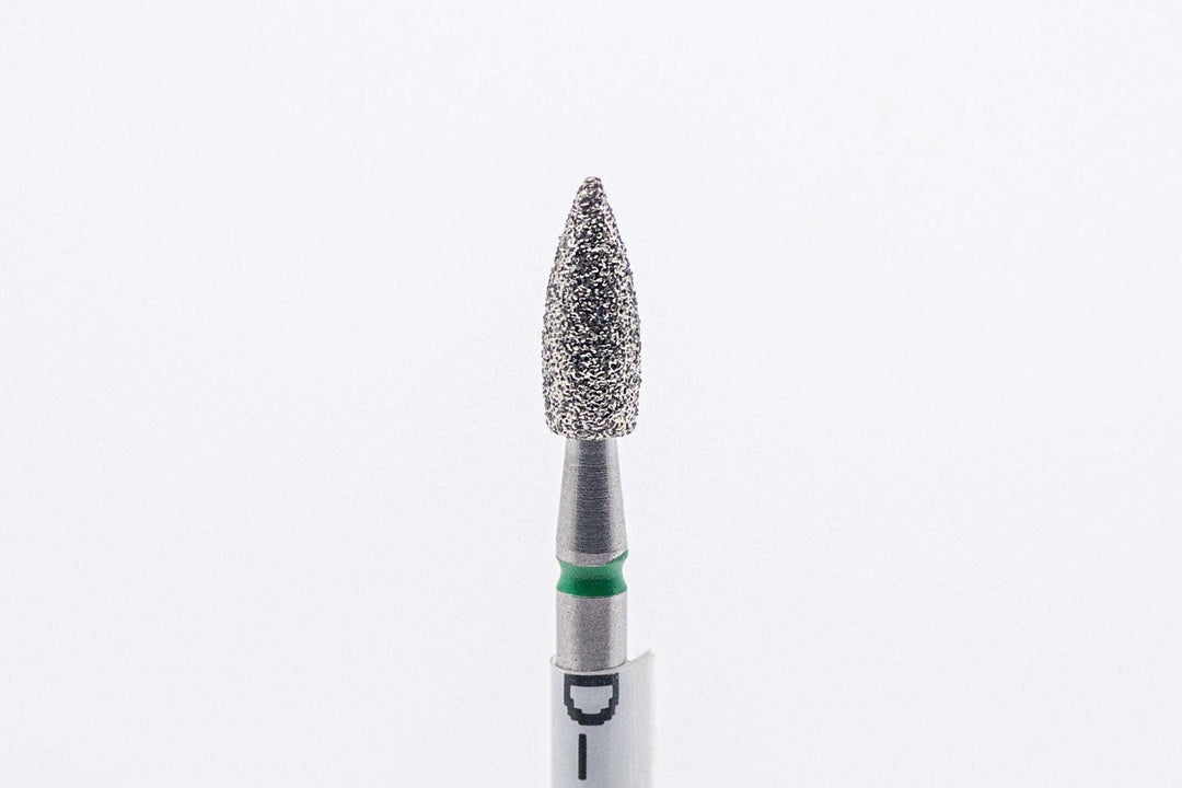 Diamond Nail Drill Bits D-108, shape bullet, head size 3.1x8mm