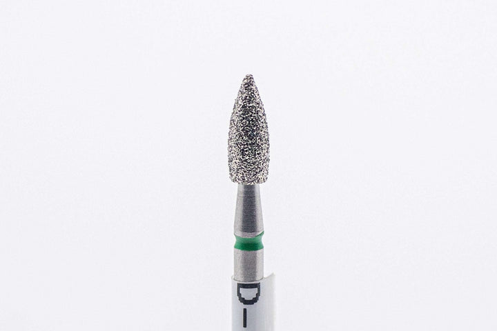 Diamond Nail Drill Bits D-108, shape bullet, head size 3.1x8mm
