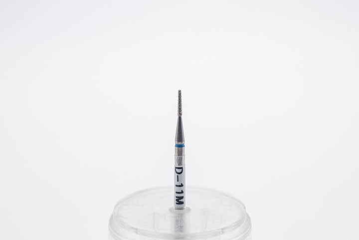 Diamond Nail Drill Bits D - 11, shape Cone Rounded, head size 1.0x6.0 mm - U - tools - U - tools