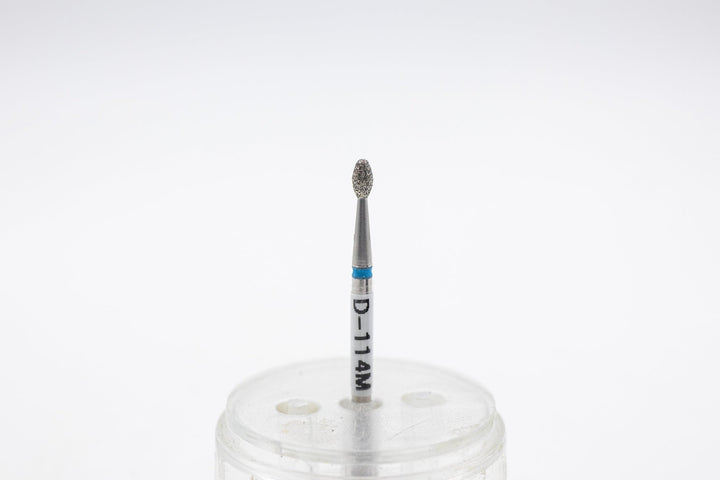 Diamond Nail Drill Bits D - 114 shape bud, head size 2.3*4.2 mm - U - tools - U - tools