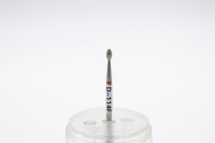 Diamond Nail Drill Bits D - 114 shape bud, head size 2.3*4.2 mm - U - tools - U - tools