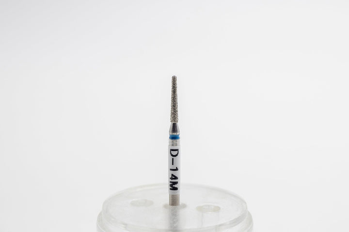Diamond Nail Drill Bits D - 14, shape Cone Rounded, head size 1.6x10.0 mm - U - tools - U - tools
