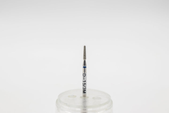 Diamond Nail Drill Bits D - 15/3, shape Cone Rounded; head size 1.8x8 mm - U - tools - U - tools