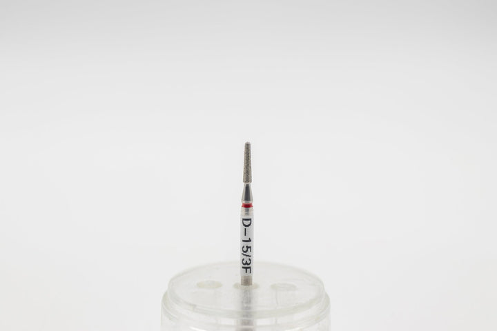 Diamond Nail Drill Bits D - 15/3, shape Cone Rounded; head size 1.8x8 mm - U - tools - U - tools