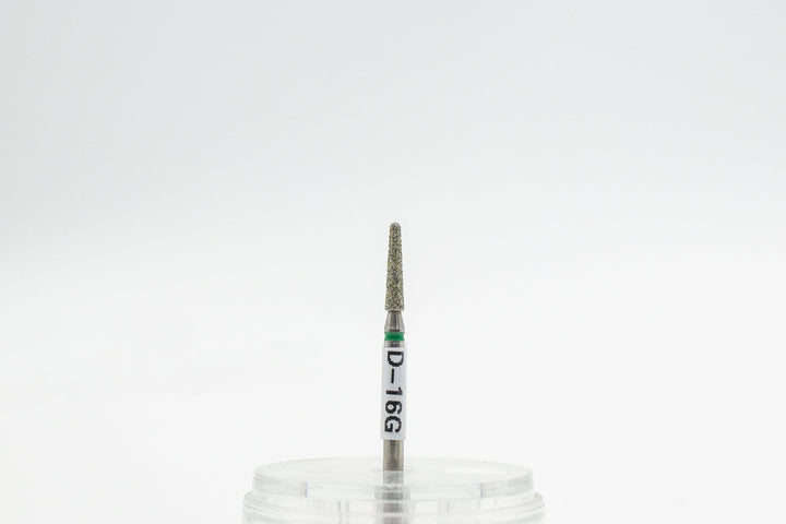 Diamond Nail Drill Bits D - 16, shape Cone Rounded, head size 2.1x10 mm - U - tools - U - tools