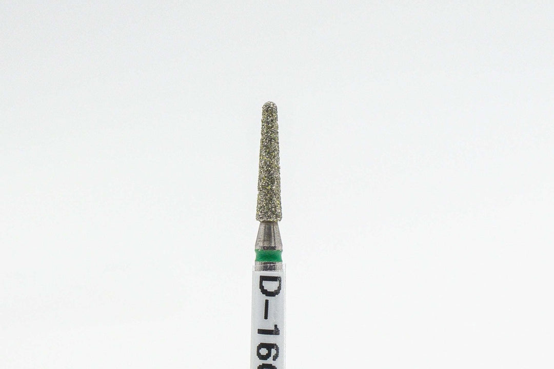 Diamond Nail Drill Bits D-16, shape Cone Rounded, head size 2.1x10 mm