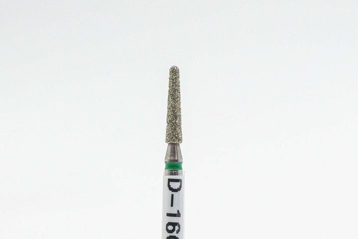 Diamond Nail Drill Bits D-16, shape Cone Rounded, head size 2.1x10 mm