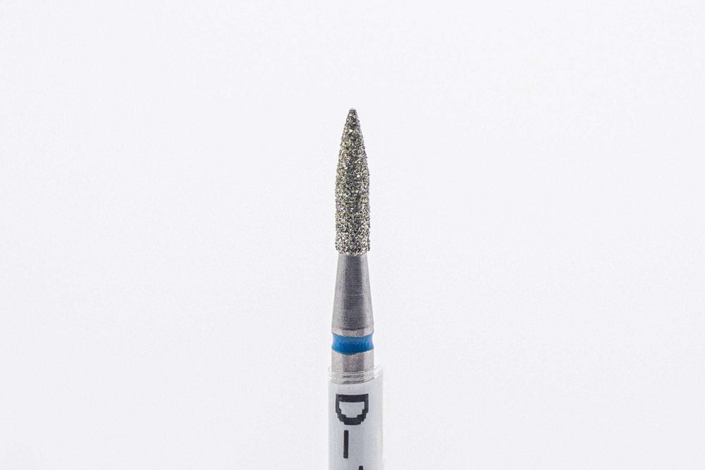 Diamond Nail Drill Bits D-17, shape pointed bullet, head size 1.8x8 mm
