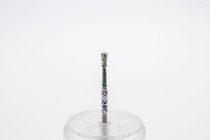 Diamond Nail Drill Bits D - 24, shape inverted cone, head size 2.5x5.5 mm - U - tools - U - tools