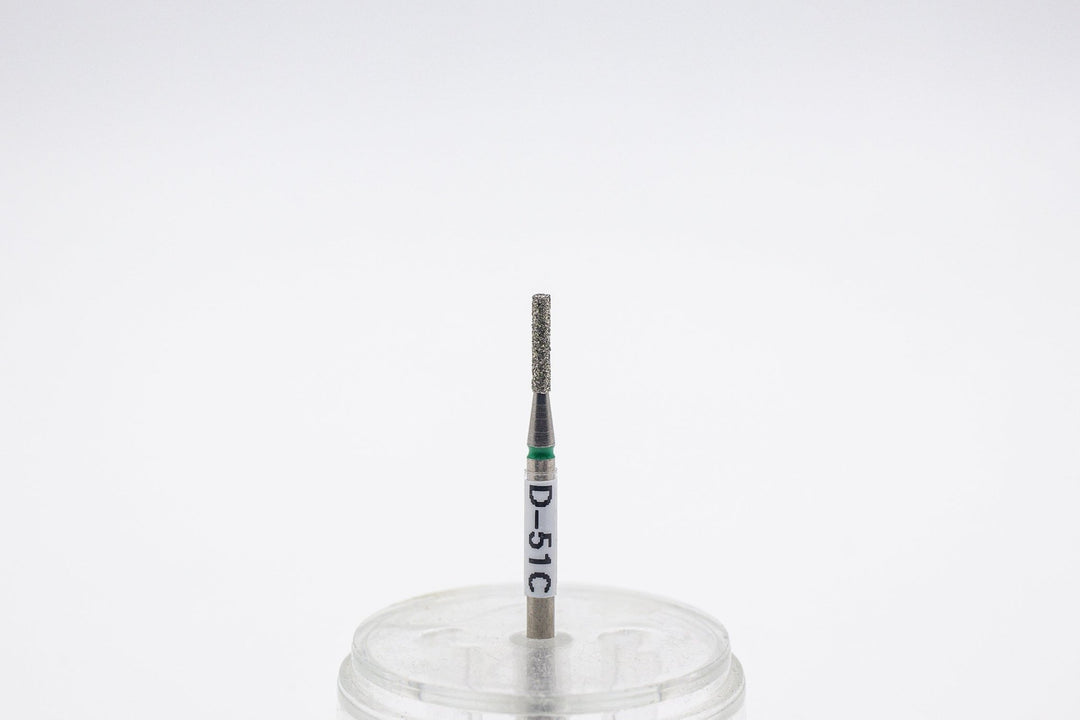 Diamond Nail Drill Bits D - 51, shape cylinder; head size 1.4x8.0.mm - U - tools - U - tools