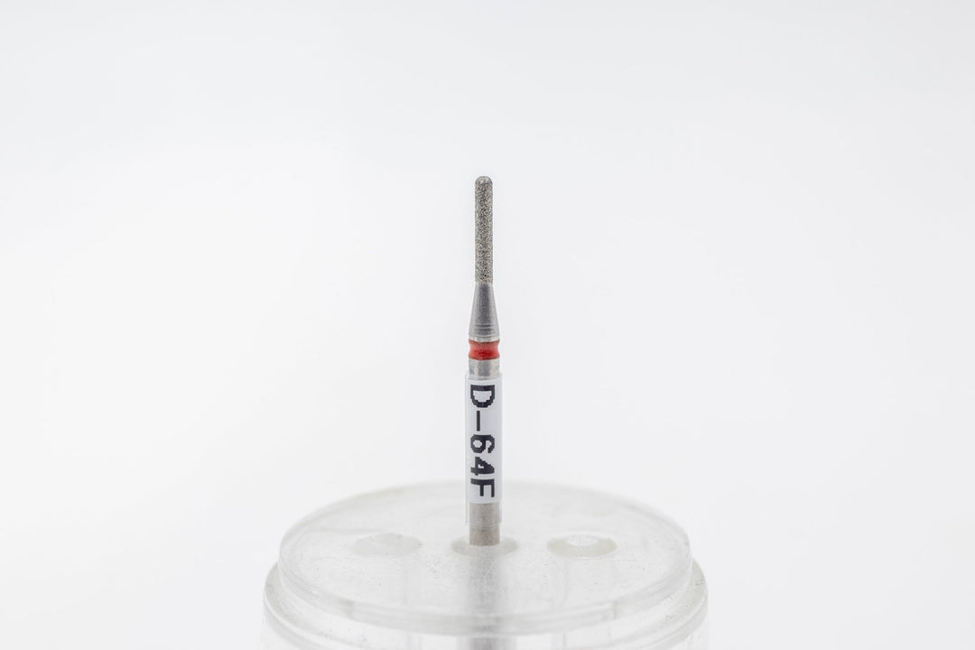 Diamond Nail Drill Bits D - 64, shape rounded cylinder; head size 1.4x8.0.mm - U - tools - U - tools