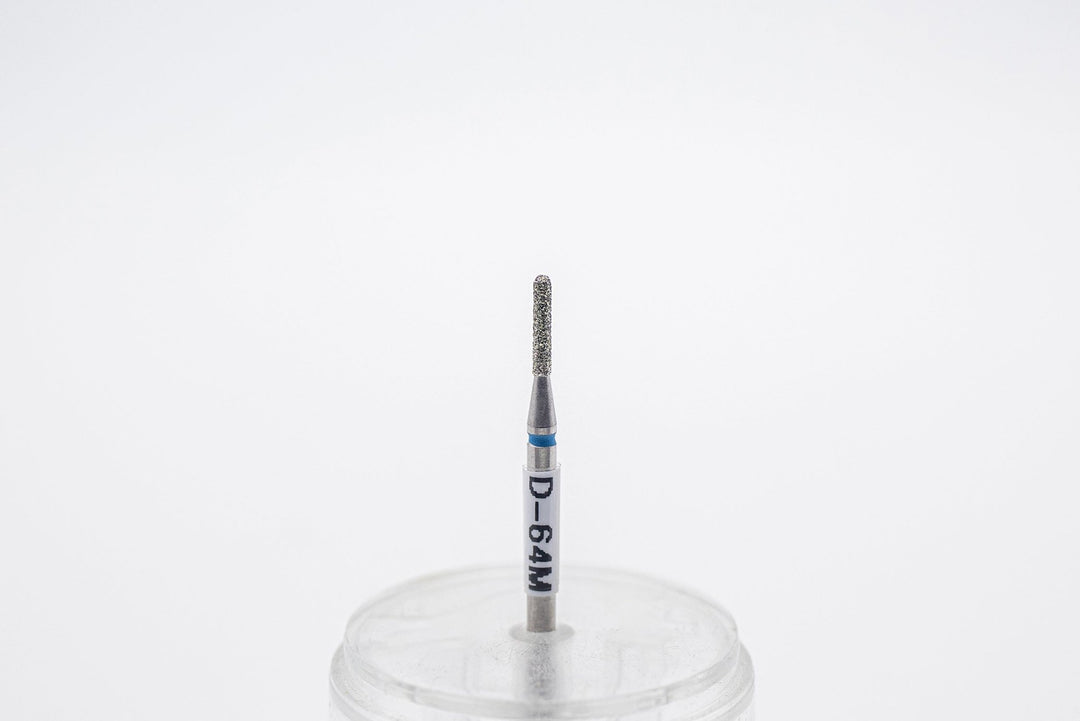 Diamond Nail Drill Bits D - 64, shape rounded cylinder; head size 1.4x8.0.mm - U - tools - U - tools