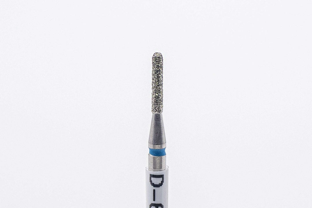 Diamond Nail Drill Bits D-64, shape  rounded cylinder; head size 1.4x8.0.mm