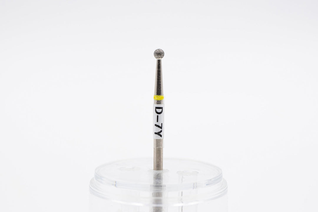 Diamond Nail Drill Bits D - 7, shape Ball, head size 2.5x2.3 mm - U - tools - U - tools