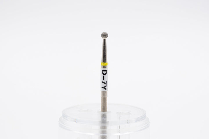 Diamond Nail Drill Bits D - 7, shape Ball, head size 2.5x2.3 mm - U - tools - U - tools
