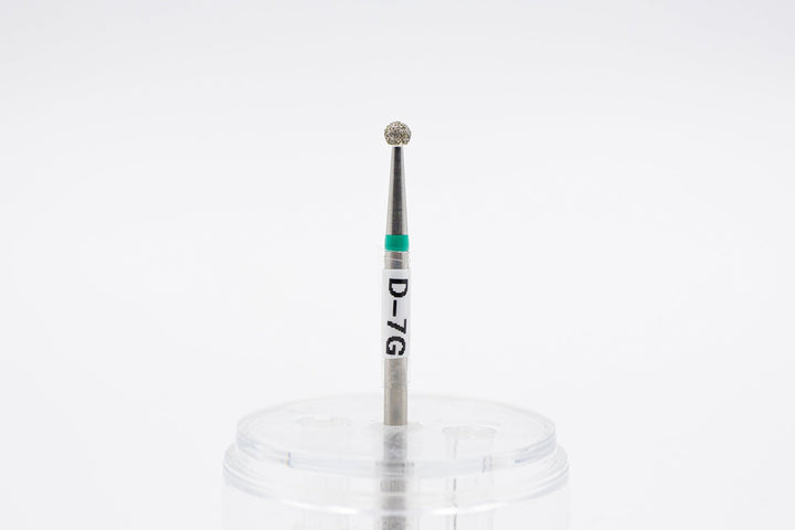 Diamond Nail Drill Bits D - 7, shape Ball, head size 2.5x2.3 mm - U - tools - U - tools