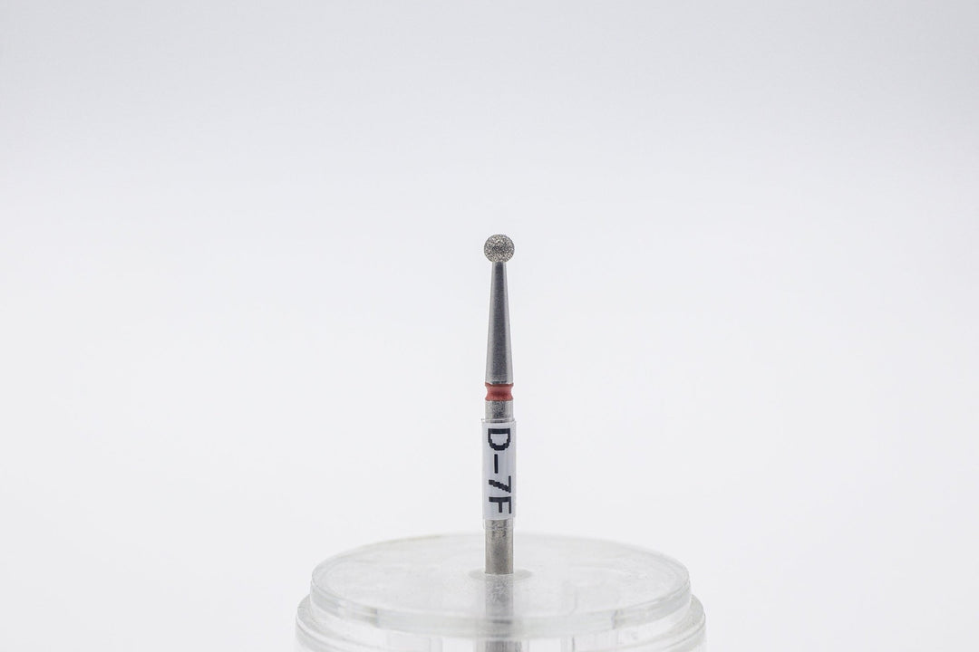 Diamond Nail Drill Bits D - 7, shape Ball, head size 2.5x2.3 mm - U - tools - U - tools