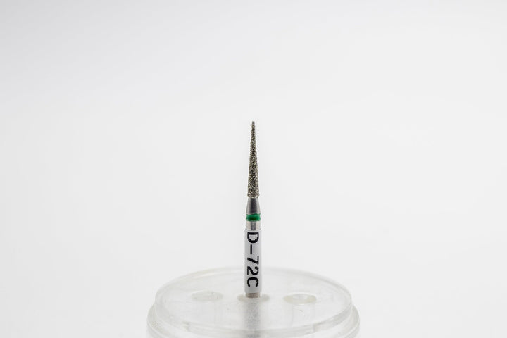 Diamond Nail Drill Bits D - 72, shape Needle, head size 1.8x12 mm - U - tools - U - tools