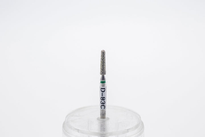 Diamond Nail Drill Bits D - 83, shape Cone Rounded, head size 2.3x10 mm - U - tools - U - tools