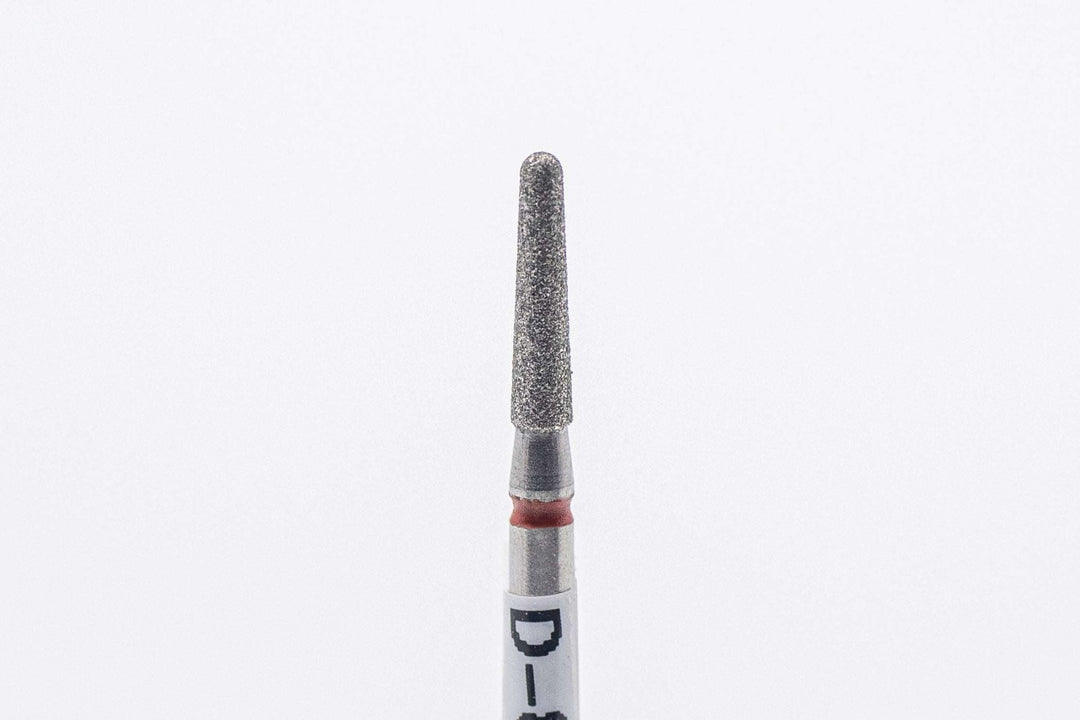 Diamond Nail Drill Bits D-83, shape Cone Rounded, head size 2.3x10 mm