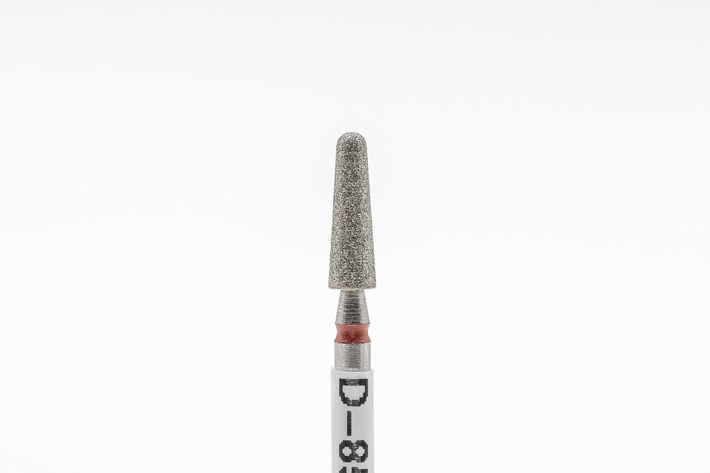 Diamond Nail Drill Bits D - 85, shape Cone Rounded, head size 3.1x10 mm - U - tools - U - tools