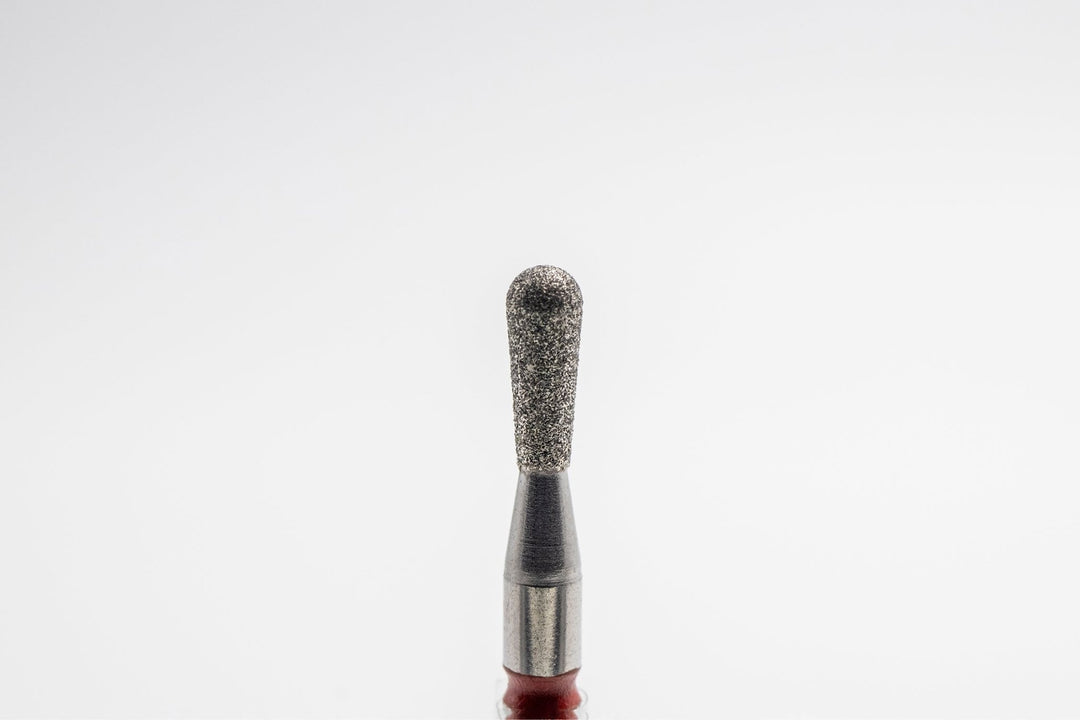 Diamond Nail Drill Bits D - 87, shape pear, head size 2.3x6 mm - U - tools - U - tools
