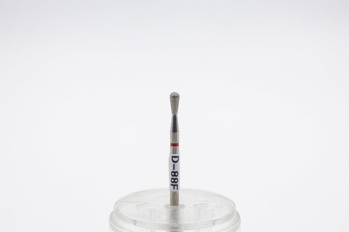 Diamond Nail Drill Bits D - 87/3, shape pear, head size 2.5x5.0 mm - U - tools - U - tools