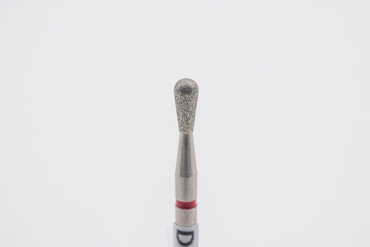 Diamond Nail Drill Bits D - 87/3, shape pear, head size 2.5x5.0 mm - U - tools - U - tools