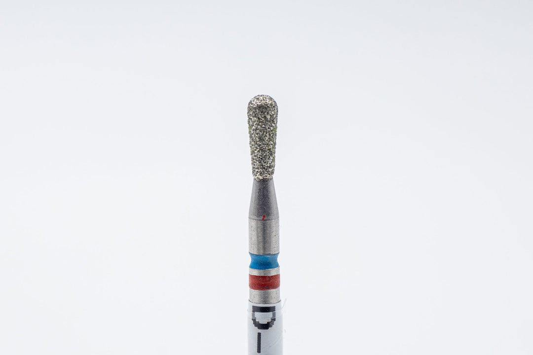 Diamond Nail Drill Bits D - 87F - M, shape pear, head size 2.3x6 mm - U - tools - U - tools