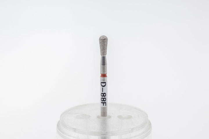 Diamond Nail Drill Bits D - 88, shape pear, head size 3.1x7.0 mm - U - tools - U - tools