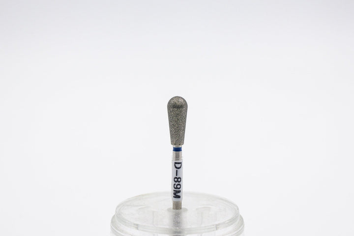 Diamond Nail Drill Bits D - 89, shape pear, head size 5.0x12 mm - U - tools - U - tools