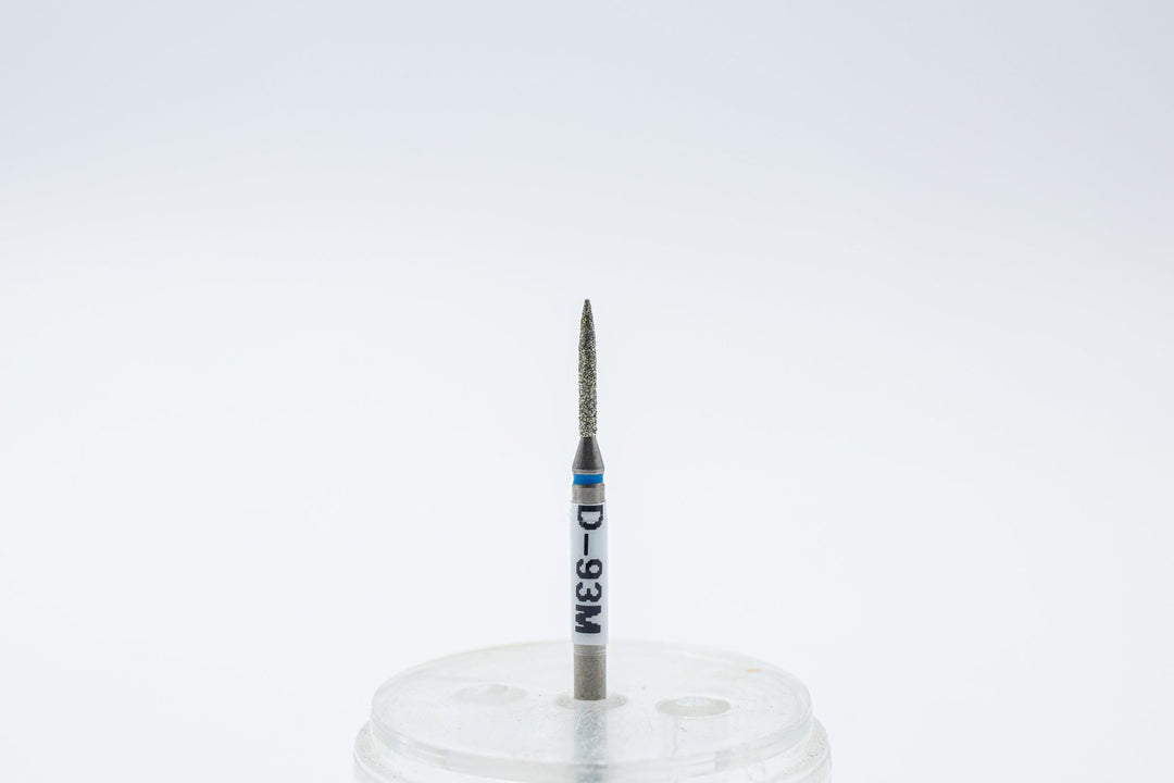 Diamond Nail Drill Bits D - 93, shape needle, head size 1.2x10 mm - U - tools - U - tools