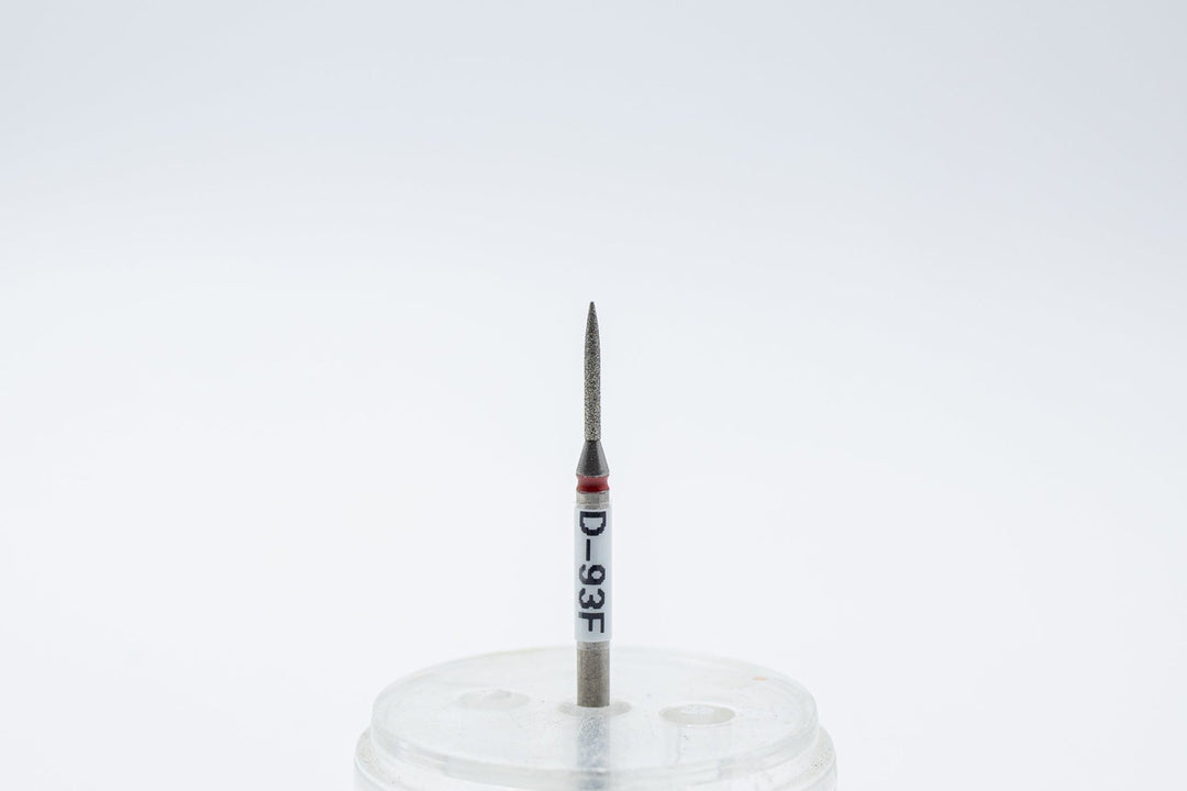 Diamond Nail Drill Bits D - 93, shape needle, head size 1.2x10 mm - U - tools - U - tools