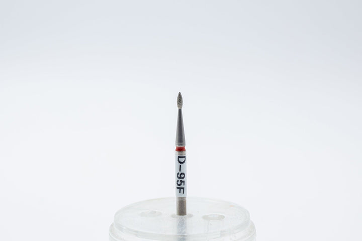 Diamond Nail Drill Bits D - 95 shape bud, head size 1.4x4 mm - U - tools - U - tools