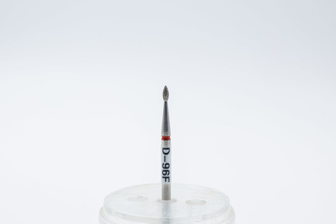 Diamond Nail Drill Bits D - 96, shape bud, head size 1.6x4 mm - U - tools - U - tools