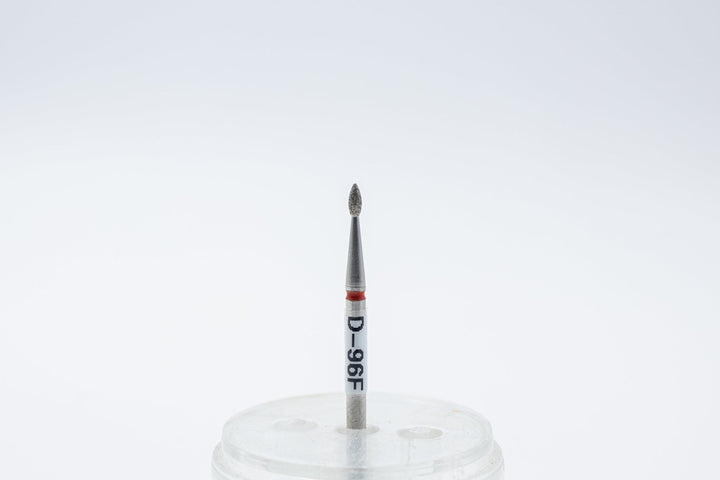 Diamond Nail Drill Bits D - 96, shape bud, head size 1.6x4 mm - U - tools - U - tools