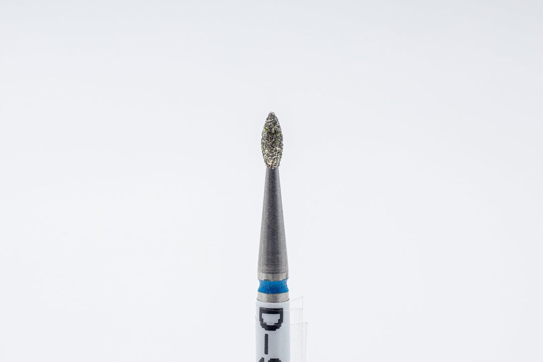 Diamond Nail Drill Bits D - 96, shape bud, head size 1.6x4 mm - U - tools - U - tools