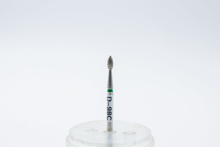 Diamond Nail Drill Bits D - 98 shape bud, head size 2.1*5.0 mm - U - tools - U - tools
