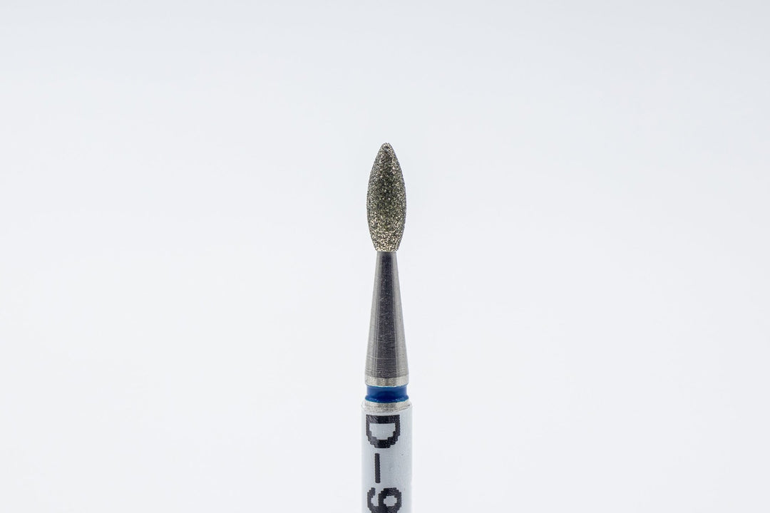 Diamond Nail Drill Bits D - 98/3 shape Olive, head size 2.1*5.5 mm - U - tools - U - tools