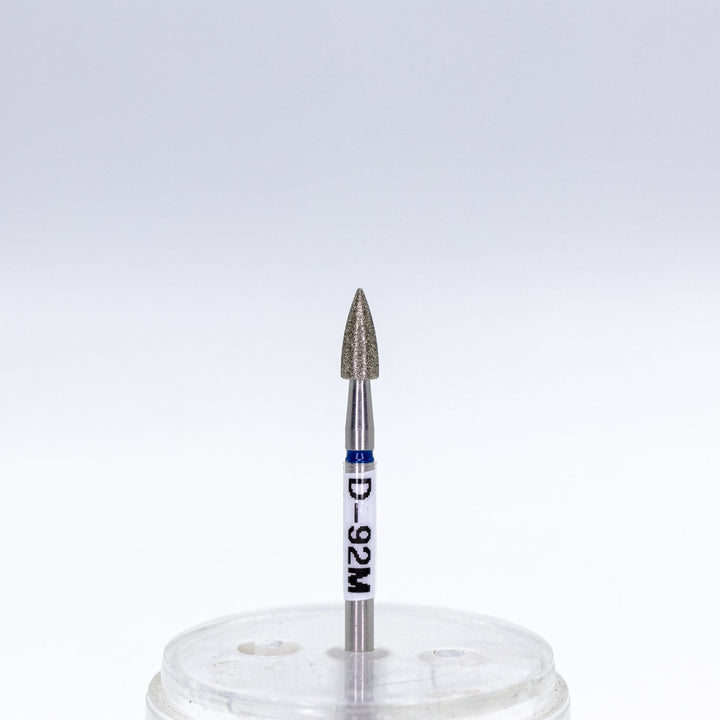 Diamond Nail Drill Dits D - 92, shape bullet, head size 2.8x7.5 mm - U - tools - U - tools