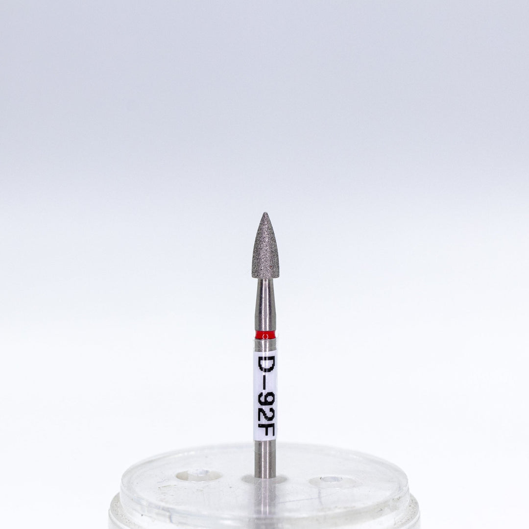 Diamond Nail Drill Dits D - 92, shape bullet, head size 2.8x7.5 mm - U - tools - U - tools