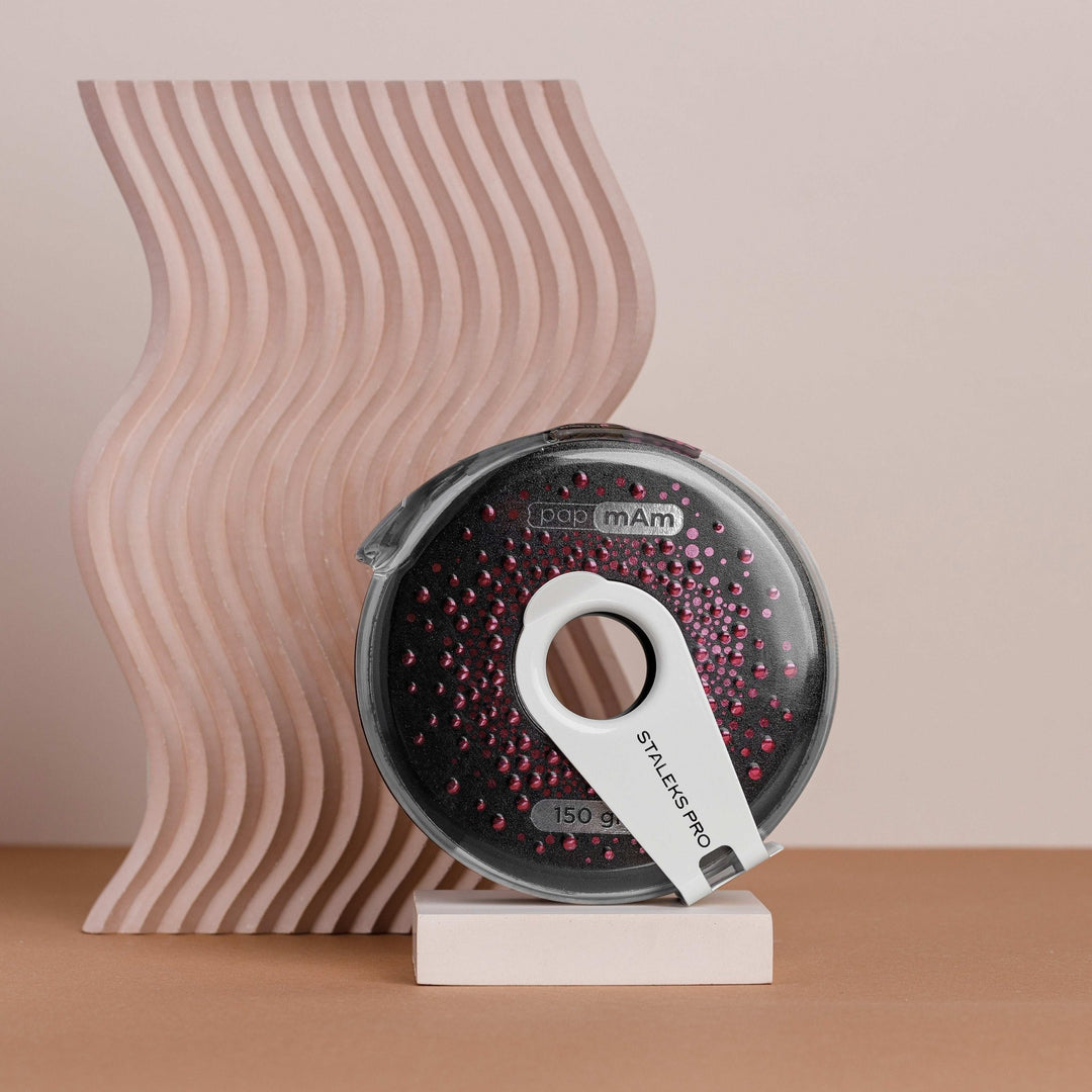 Disposable abrasive tape papmAm  EXCLUSIVE ATClux in a plastic case STALEKS PRO