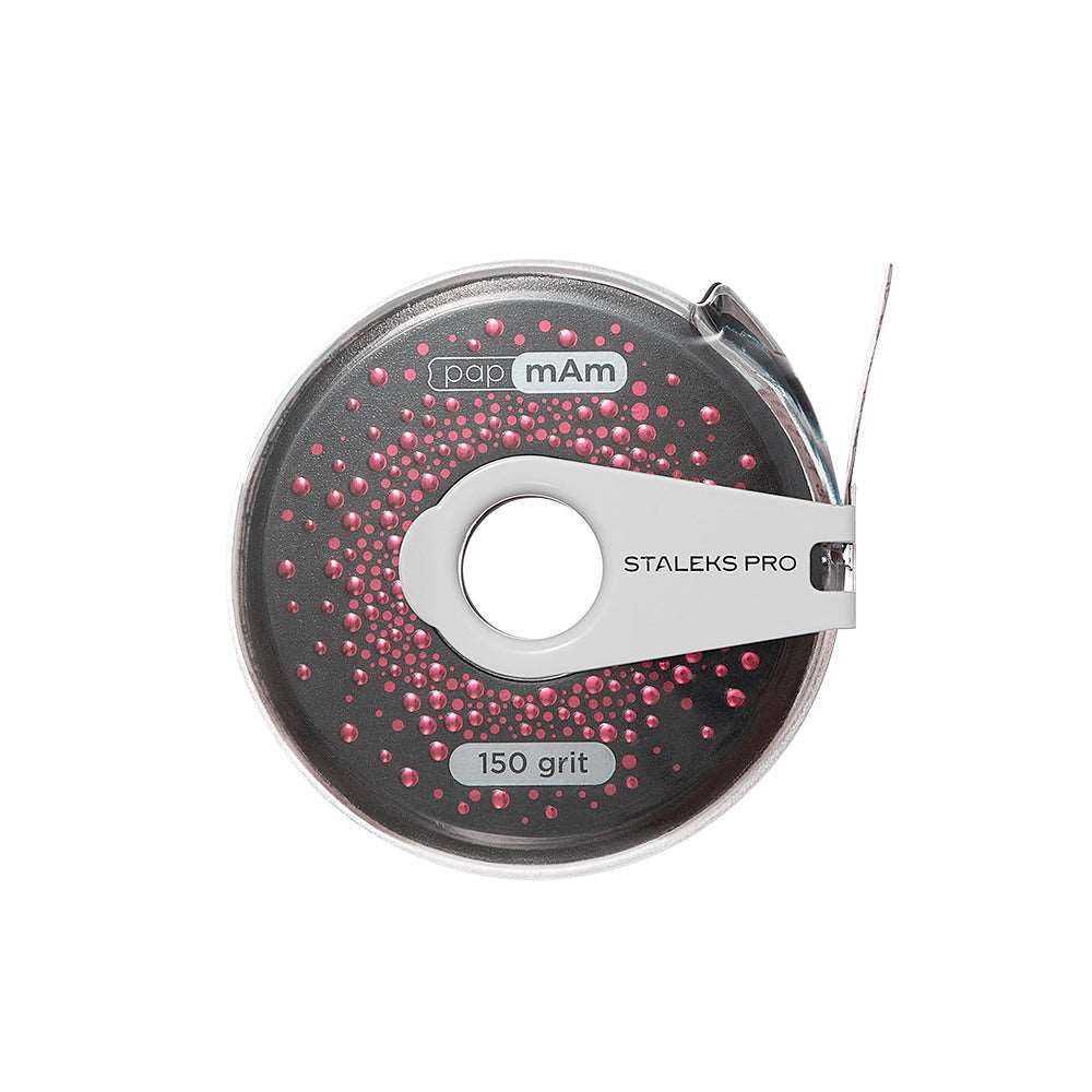Disposable abrasive tape papmAm  EXCLUSIVE ATClux in a plastic case STALEKS PRO