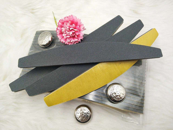 Disposable replacement stickers for Nail File BANANA5 mm (7 pieces) size 180x28 mm - U-tools