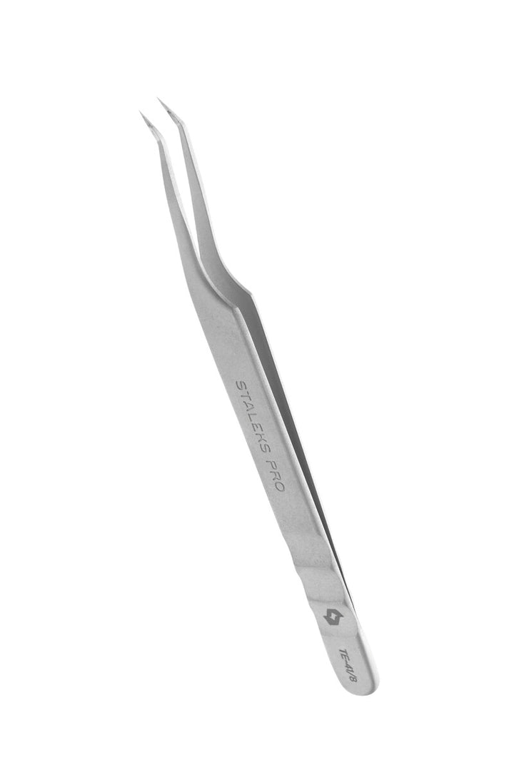 Staleks Professional Eyelash Tweezers EXPERT 41 TYPE 8 (mini L)