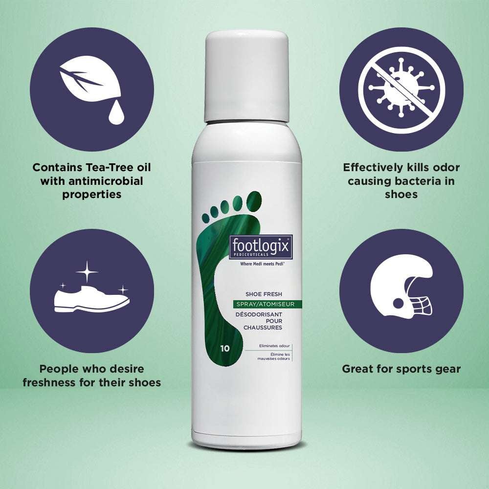 Footlogix #10 Shoe Deodorant Spray (contact us for professional pricing)