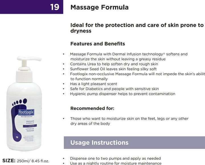 Footlogix 19 Professional Massage formula - U - tools